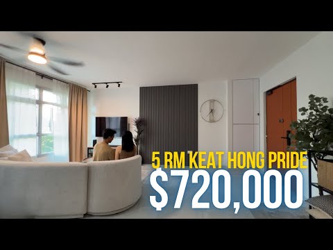 5-Room HDB Home Tour in Choa Chu Kang | Keat Hong