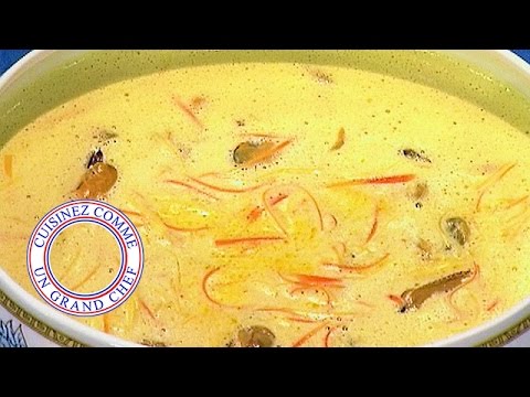 Soupe de moules et palourdes