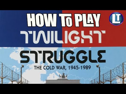 TWILIGHT STRUGGLE How To Play / Digital Tutorial WALKTHROUGH