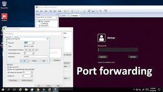 Port forwarding vmware PC