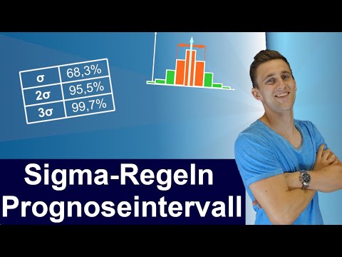 Sigma - Regeln und Prognoseintervalle, Zusammenhang anhand einer Aufgabe mit Lösung, Stochastik