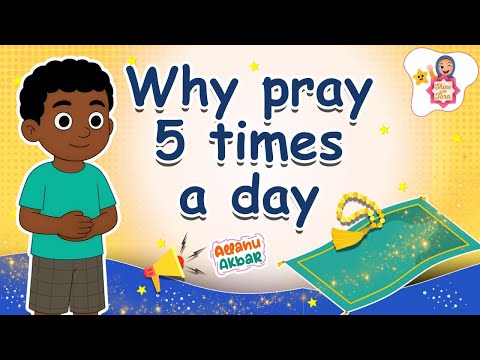 Why Muslims Pray 5 Times a Day | Learn to Pray in Islam | Islamic Cartoon for Kids 2025