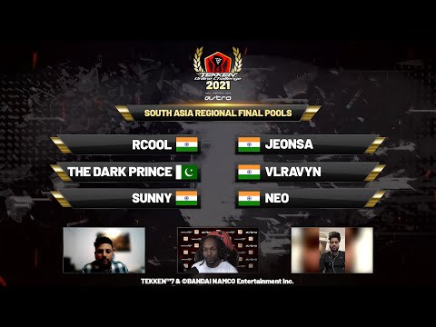 Tekken Online Challenge 2021 Regional Finals Pools Selection Show - South Asia