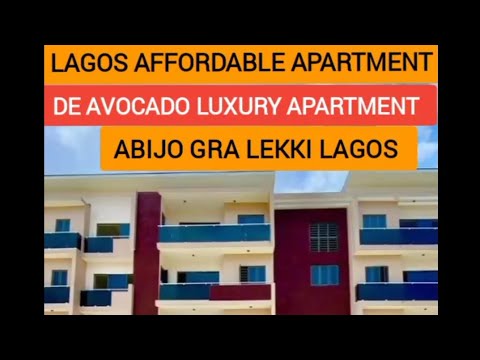3 bedroom Mini Flat For Sale De Avocado Luxury Apartments, Abijo Gra Lekki Lagos Abijo Ajah Lagos