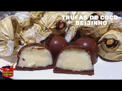 Como fazer trufas de coco beijinho/Passo a passo