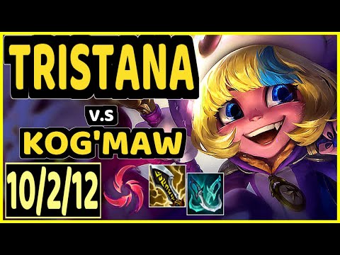 TRISTANA vs KOG'MAW - 10/2/12 KDA BOTTOM ADC CHALLENGER GAMEPLAY - EUW