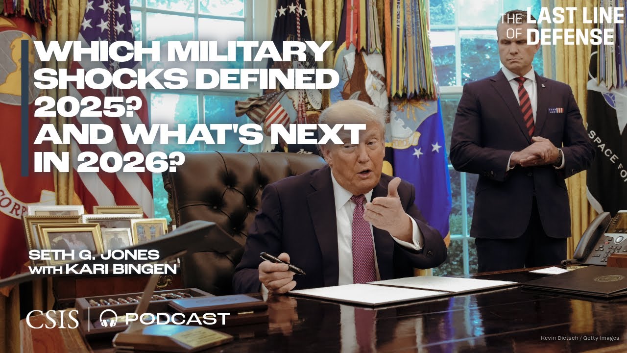 Which Military Shocks Defined 2025 — and What's Next in 2026?