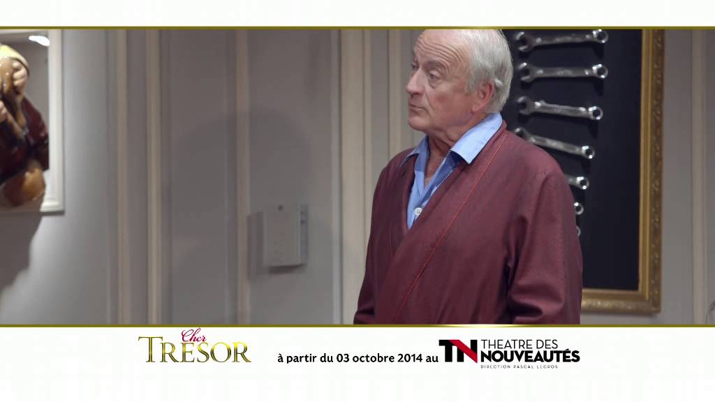 Cher trésor au théâtre des Nouveautés reprise à partir du 3 octobre 2014