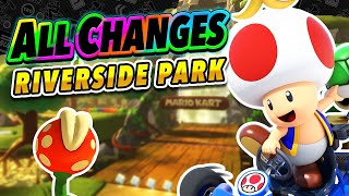 Ptooies Galore!! All Changes in GBA Riverside Park! | Classics VS Mario Kart 8 ANALYSIS