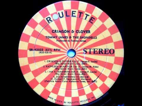 Tommy James & The Shondells - Crimson & Clover (full album version with reprise) VIDEO