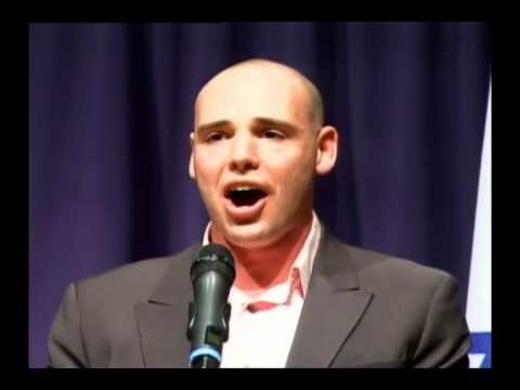 Star Spangled Banner and the Israeli National Anthem sang by Rafael Anthony