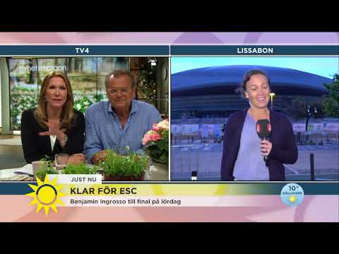 Benjamin Ingrosso säkrade Sveriges plats i Eurovision: "Känns helt sjukt" - Nyhetsmorgon (