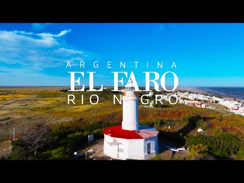 El Faro más antiguo de la Patagonia desde el aire | Río Negro