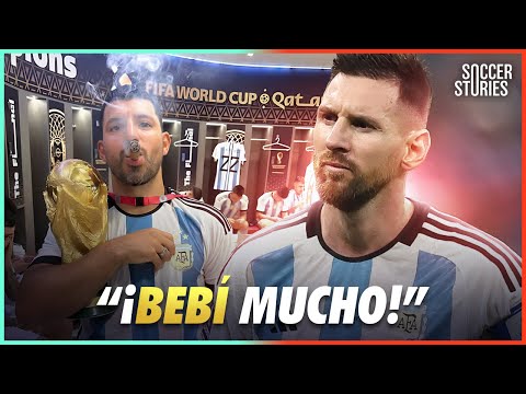 "¡BEBÍ MUCHO!" Leo Messi se ENFURECE con Kun Agüero