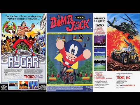 Borsuk Retro Gry TV: AUTOMATY ARCADE - Przegląd Gier Firmy TECMO / TEHKAN #1