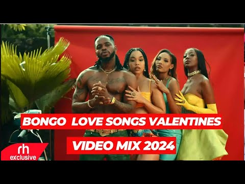 BONGO LOVE SONGS VALENTINES VIDEO MIX 2024 BY DJ BUSHMEAT FT MAPOZ DIAMOND PLATNUMZ,JAY MELODOY,
