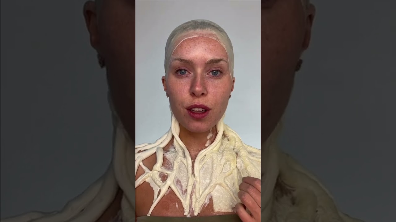 Vecna makeup look tutorial! Stranger things inspired! Holly Murray makeup