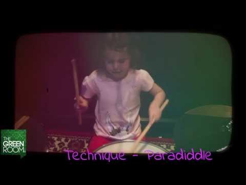 Ava - 5 Year Old Drum Student @ The Green Room MP