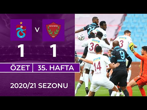 ÖZET: Trabzonspor 1-1 A. Hatayspor | 35. Hafta - 2020/21
