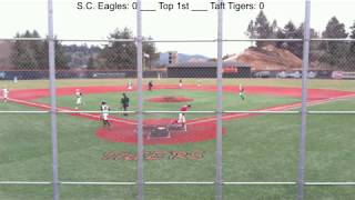 Taft Tigers vs Santiam Christian Eagles Baseball 4-4-2019