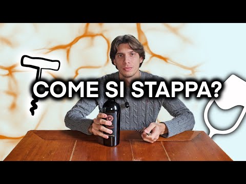 COME STAPPARE UN VINO 🍷⚠️