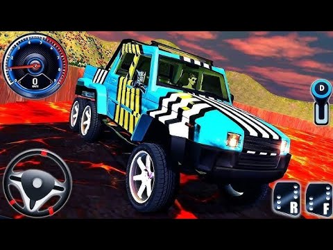 offroad 6x6 truck driving 3D luxury jeep Hummer drive android gameplay , iOS game