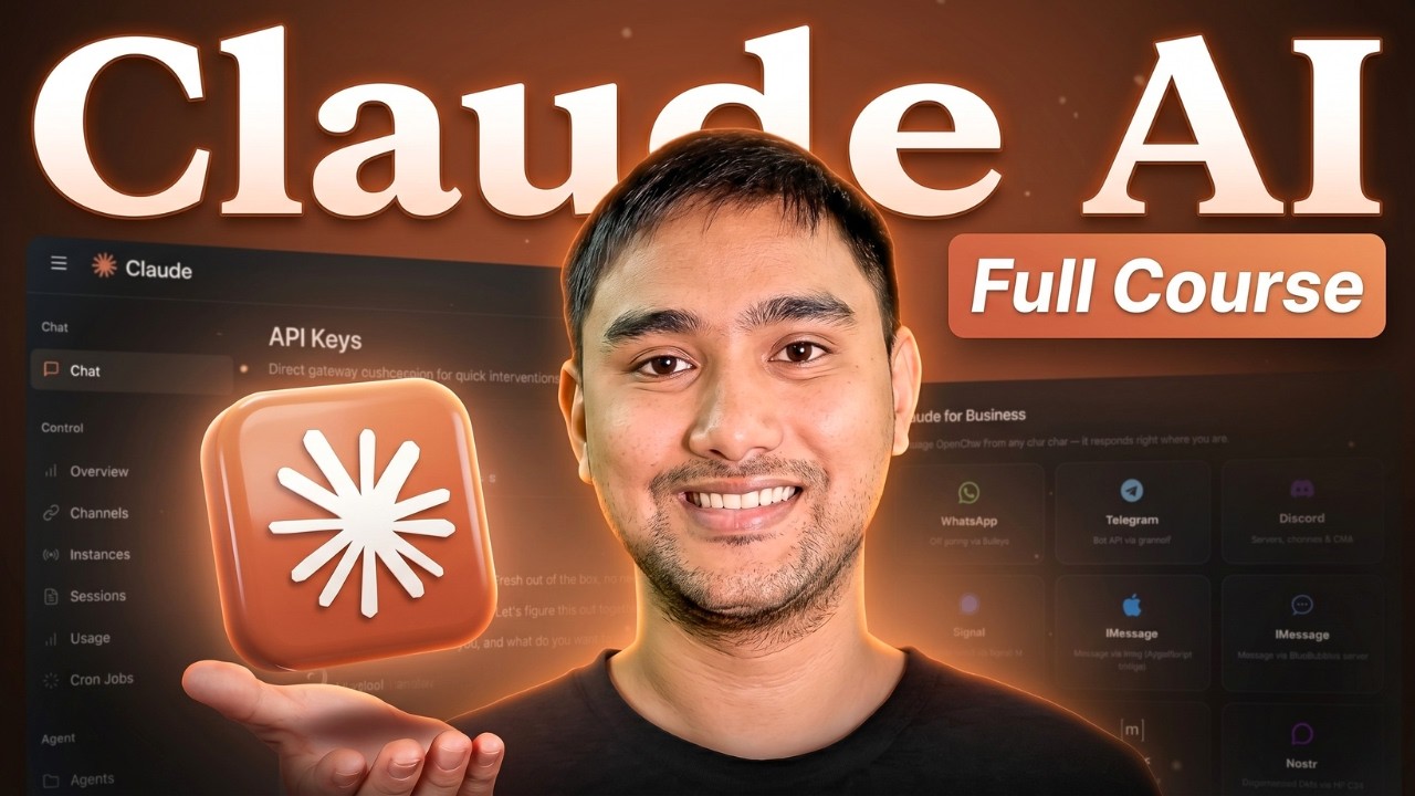 Claude AI Full Course in 2 Hours: Everything You Need to Know (2026)