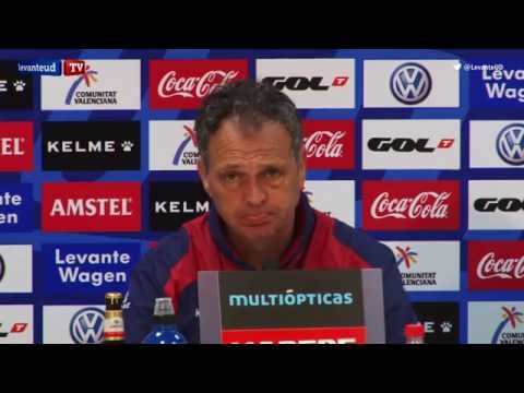 Rueda de prensa de Joaquín Caparrós previa al encuentro ante el Villareal CF