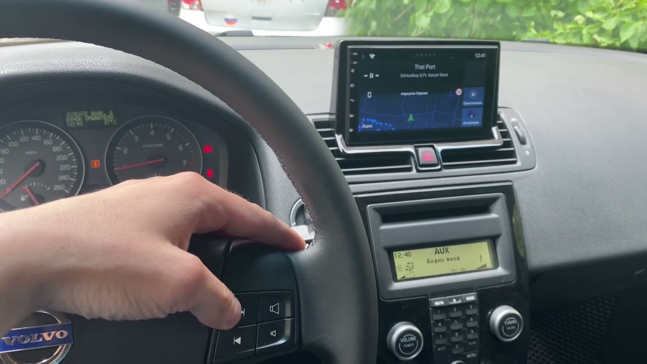 KIT DE CUADRO ANDROID 2DIN VOLVO S40-V50-C30-C70 Modelo de impresión 3D