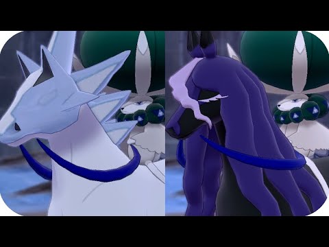 Pokémon Sword and Shield - All Calyrex Forms Location and Battle (HQ)