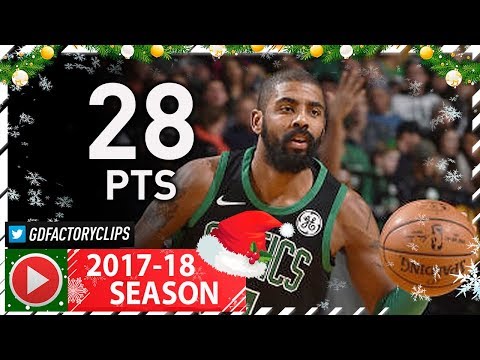 Kyrie Irving Full Highlights vs Nets (2017.12.31) - 28 Pts, 8 Reb