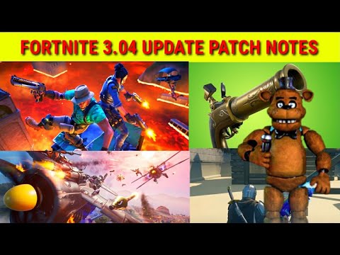 Fortnite Update 3.04 Patch Notes - Fortnite 3.04 Patch Notes - What's New In today's Update Fortnite