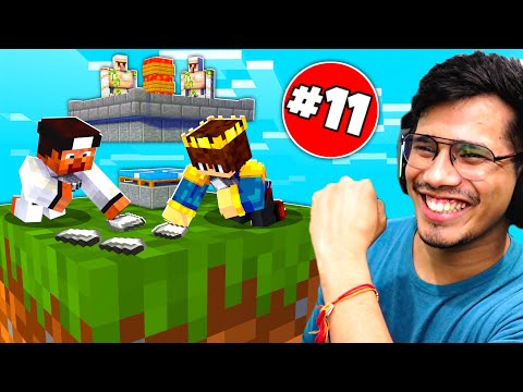 Anshu Bisht - I Made EPIC Iron Farm For JACK In Minecraft Oneblock 😱(Gone Wrong)
