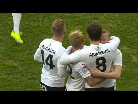 Gustavsson ger ÖSK ledningen mot Kalmar - TV4 Sport