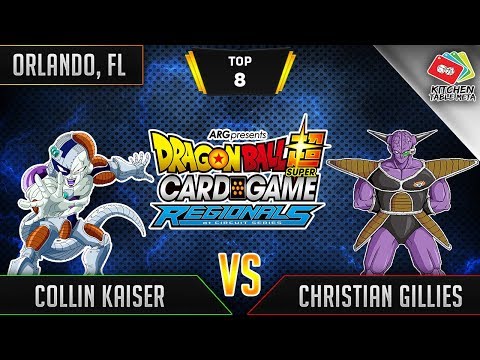 Dragon Ball Super Card Game Gameplay [DBS TCG] Orlando Regional Round Top 8