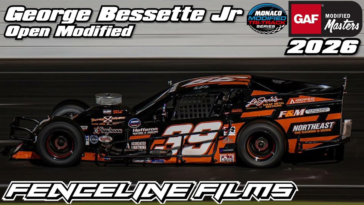 George Bessette Jr at Stafford Speedway 2026