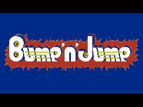 Bump 'n' Jump (Vic Tokai, 1988) - NES Gameplay