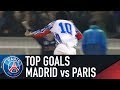 TOP GOALS - MADRID vs PARIS - Ginola, Valdo, Kombouaré & Weah