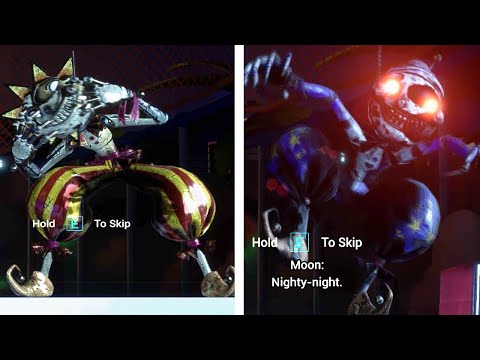 Old Sun transforms into WITHERED MOON and eats Gregory - Five Nights at Freddy's: Security Breach