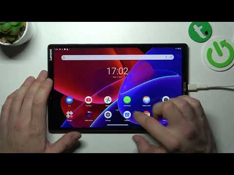 How to Find and Manage Display Settings on LENOVO TAB M10+?