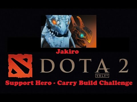 Dota 2 Support Hero-Carry Build Challenge - Jakiro