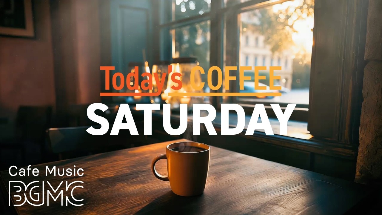 Today's COFFEE SATURDAY: August Weekend Cafe Jazz - Bright Bossa Nova for Relaxing Work