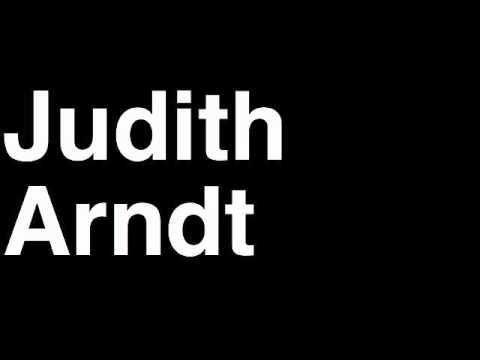 How to Pronounce Judith Arndt Germany Silver Medal Road Cycling London 2012 Olympics Video