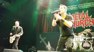 METAL CHURCH. Date with Poverty. @ Brooklyn Bowl in Las Vegas. 2016