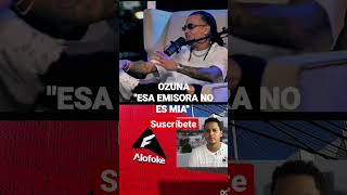 Ozuna no es dueño de alofoke media #shorts #music #beatmaker #viral #ozuna #alofoke #tendencia