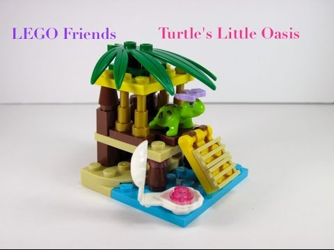 Vidéo LEGO Friends 41019 : La tortue et son oasis