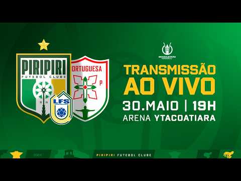 PIRIPIRI FC X PORTUGUESA AP | OITAVAS DE FINAL | BRASILEIRO FEMININO A3
