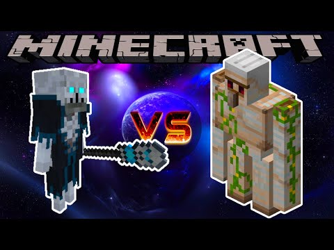 DREAD LICH VS IRON GOLEM - MINECRAFT 1.16.4 (MOB BATTLE)