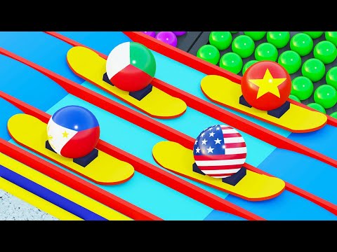 Marble Race Winter Olympic Games - Marble League 2022