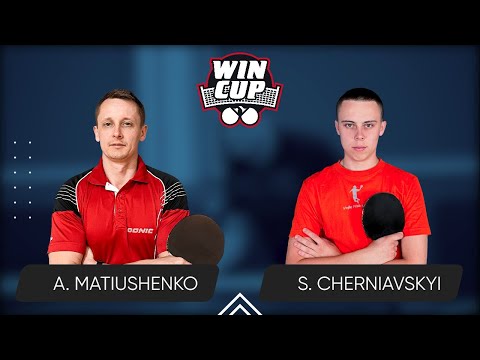 00:15 Andrii Matiushenko - Serhii Cherniavskyi West 6 WIN CUP 19.02.2024 | TABLE TENNIS WINCUP